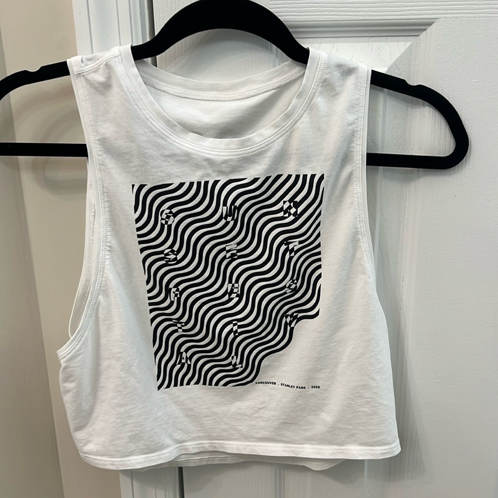Lululemon vancouver white tank top